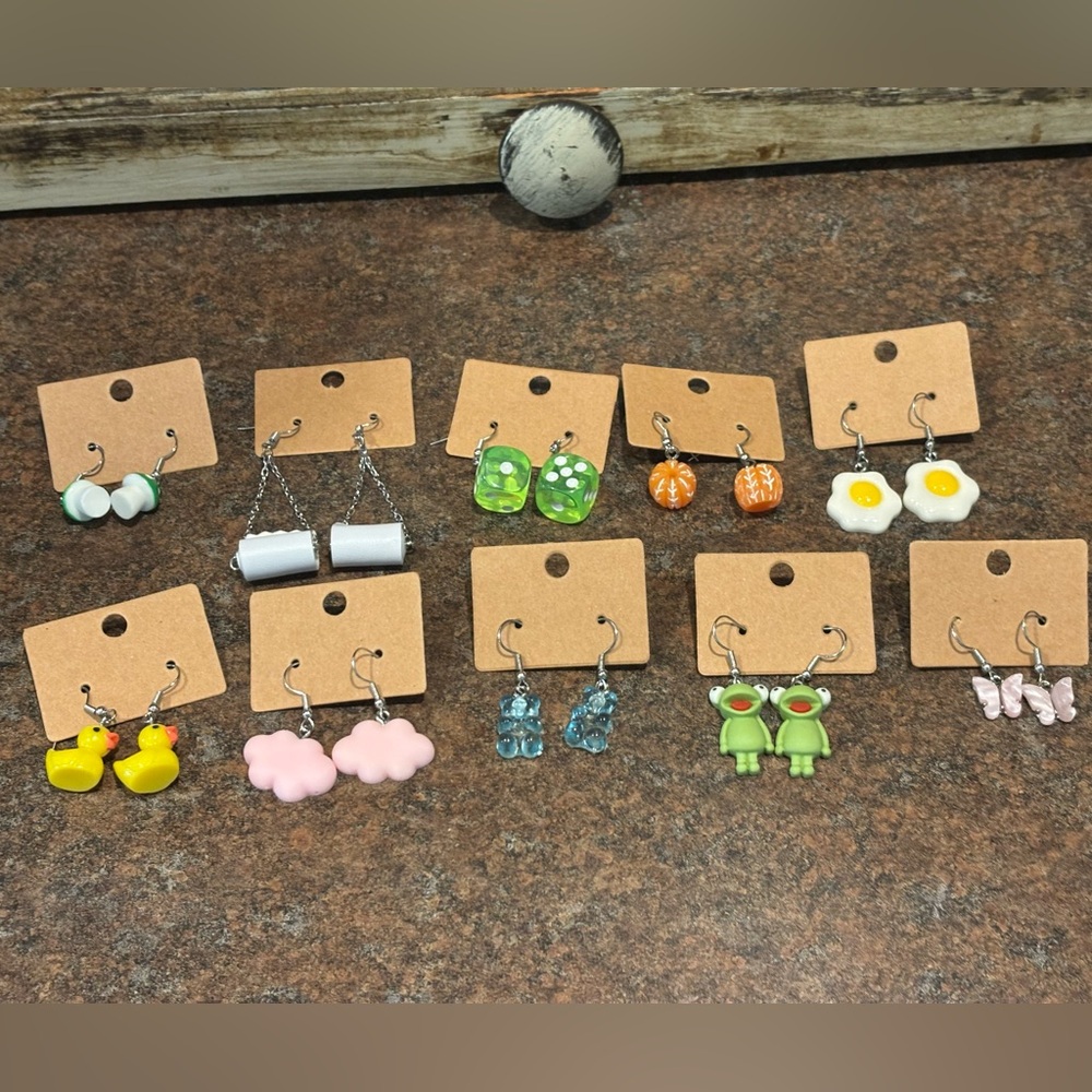 Colorful Earrings Set⭐️